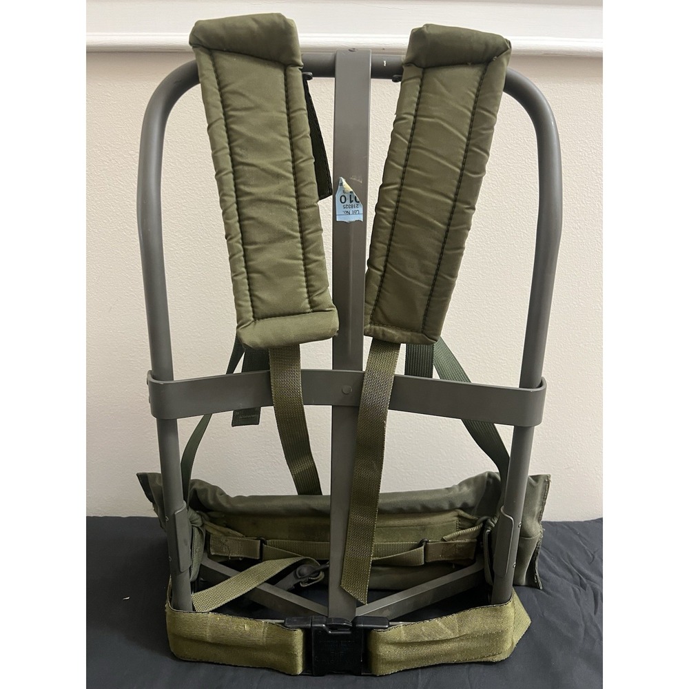 USGI Military Alice Pack Frame Straps and Kidney Pad & Suspenders
